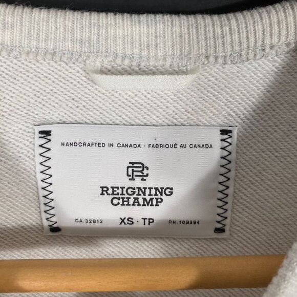 Reigning Champ Classic Cotton Sweatshirt Size XS - Picture 2 of 6